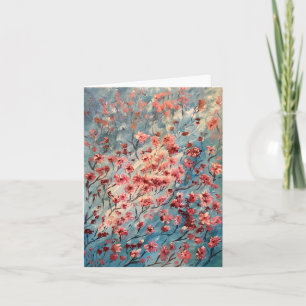 Tarjetas de notas de Apple Blossom