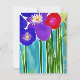 Tarjetas de notas de bambú