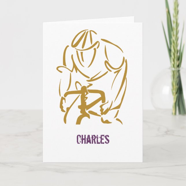 Tarjetas de notas de bicicleta personalizadas (Anverso)