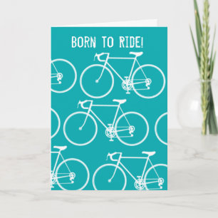 Tarjetas de notas de bicicleta personalizadas