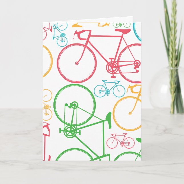 Tarjetas de notas de bicicleta personalizadas (Anverso)