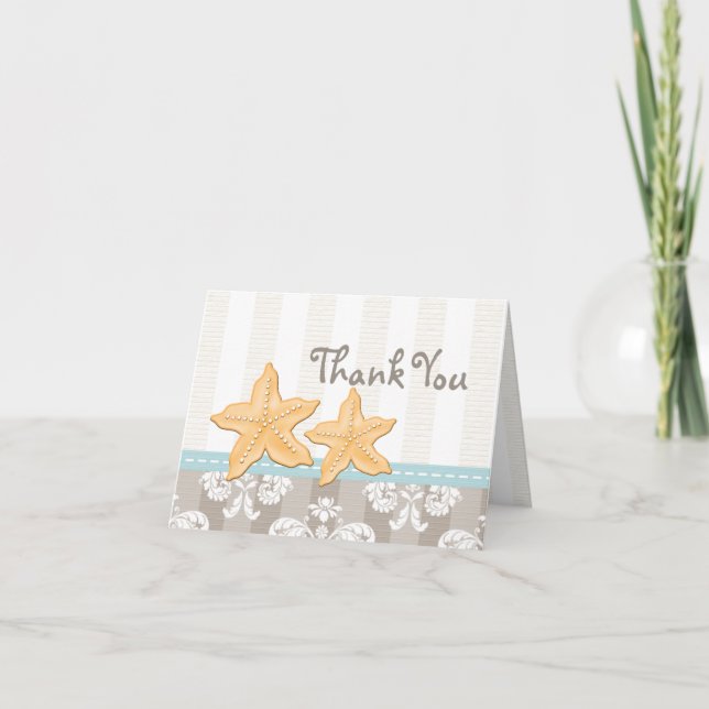 Tarjetas de notas de Blue Starfish (Anverso)