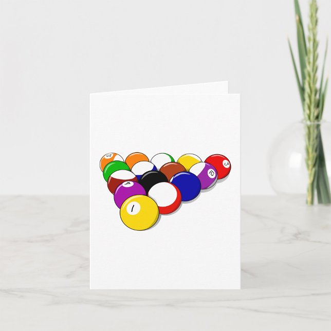 Tarjetas de Notas de Bolas de Snooker (Subido por el creador)