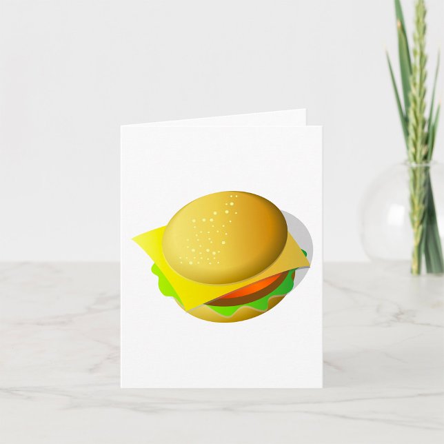 Tarjetas de notas de comida para llevar de hamburg (Subido por el creador)
