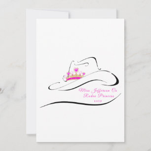 Tarjetas de notas de concurso de Miss Sra. Rodeo C