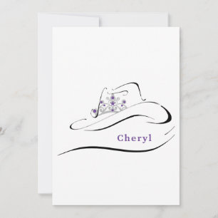 Tarjetas de notas de concurso de Miss Sra. Rodeo C