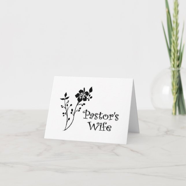Tarjetas de notas de elegancia para la esposa del  (Anverso)