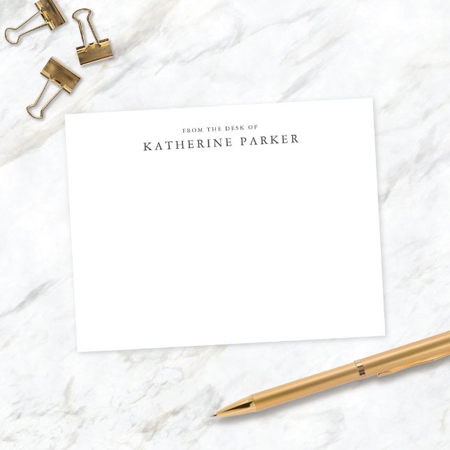 Tarjetas de notas de estilo clásico y elegante (Subido por el creador)