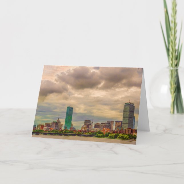 Tarjetas de notas de la línea aérea de Boston (Anverso)