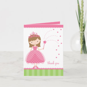 Tarjetas de notas de la princesa