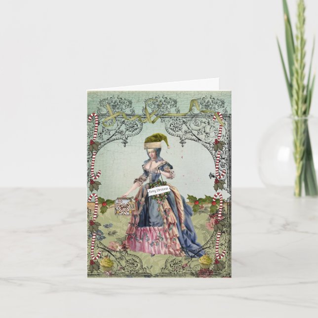 tarjetas de notas de los Navidades de mys Holly Jo (Anverso)