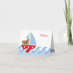 Tarjetas de notas de los osos de navegación
