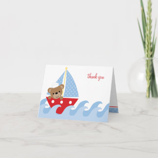 Tarjetas de notas de los osos de navegación
