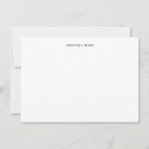 Tarjetas de notas de mármol clásicas