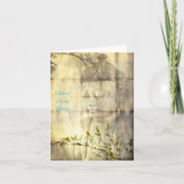 Tarjetas de notas de meditación de Yoga Shanti (Pe