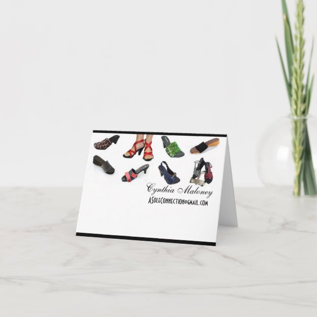 Tarjetas de notas de negocios de personalizado (Anverso)
