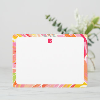 Tarjetas de notas de notas de la estación de borde