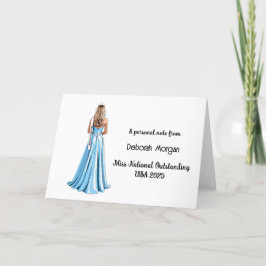 Tarjetas de notas de papelería personalizadas de R
