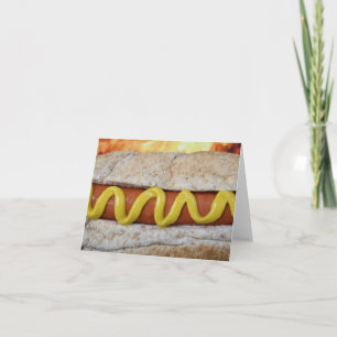 TARJETAS DE NOTAS DE PERRO CALIENTES