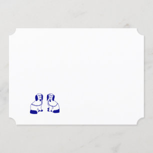 Tarjetas de notas de perros de la Armada Staffords