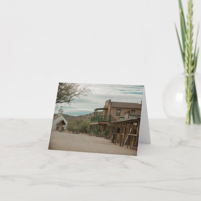 Tarjetas de notas de recuerdo de Gammons Gulch (Anverso)