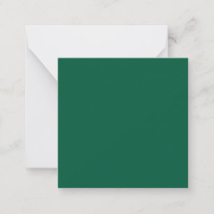 Tarjetas de notas de rico verde oscuro