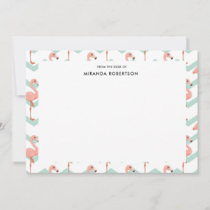 Tarjetas de notas de verano de flamenco