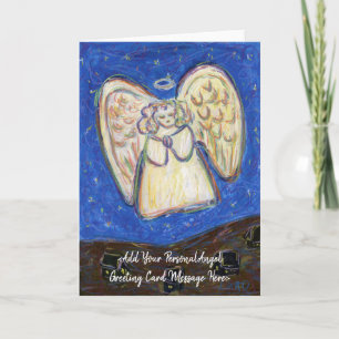 Tarjetas de notas del Personalizado de arte Angel 