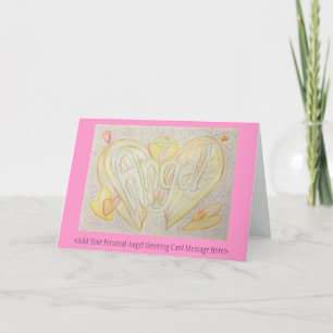 Tarjetas de notas del Personalizado de arte de Wor