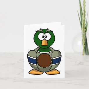 Tarjetas de notas del personalizado Mallard Duck