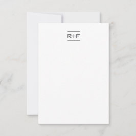 Tarjetas de notas elegantes