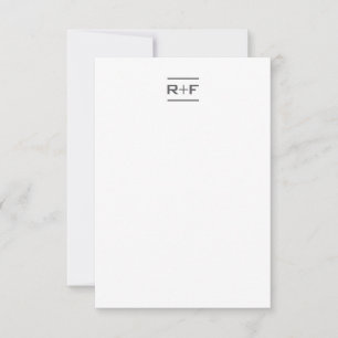 Tarjetas de notas elegantes