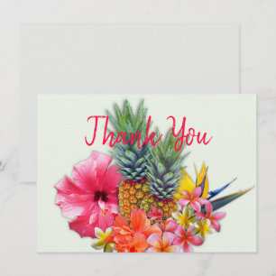 Tarjetas de notas en blanco de agradecimiento Hawa