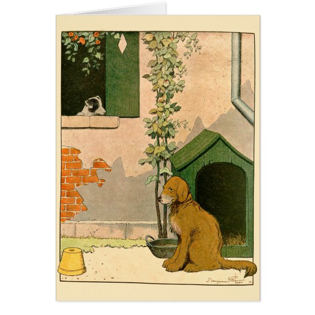 Tarjetas de notas Golden Retriever y Jack Russell  (Frente)
