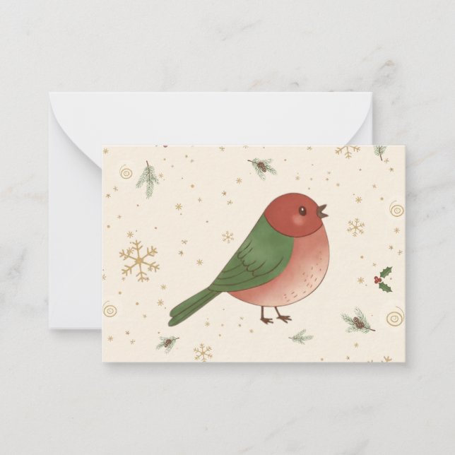 Tarjetas de notas insertables para regalos de Navi (Anverso)