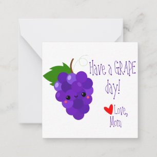 Tarjetas de notas para lonchera Ten un día genial