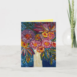 Tarjetas de notas para los Bouquet Floral