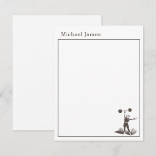 Tarjetas de notas para personalizados para artícul