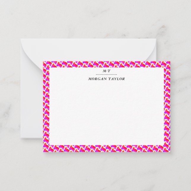 Tarjetas de Notas Personalizadas con Marco Caprich (Anverso)