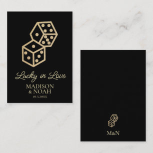 Tarjetas de notas personalizadas con suerte en el