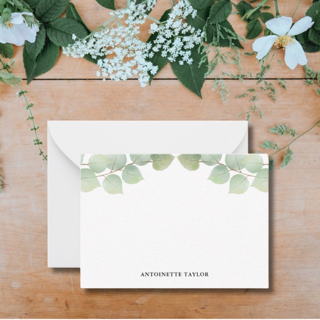 Tarjetas de notas personalizadas con vegetación (Subido por el creador)