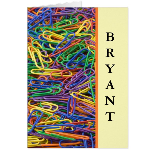 Tarjetas de notas personalizadas de diseño retro (Frente)