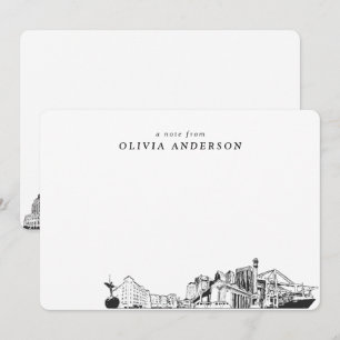 Tarjetas de notas personalizadas de Jacksonville S