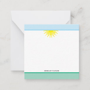 Tarjetas de notas personalizadas de la naturaleza