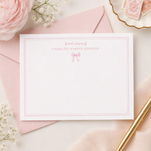 Tarjetas de notas personalizadas para baby shower 