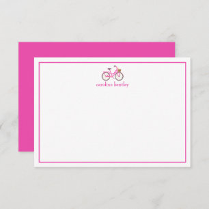 Tarjetas de notas personalizadas para bicicletas d