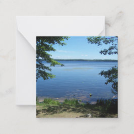 Tarjetas de notas planas de Hamlin Lake