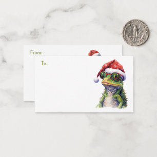 Tarjetas de notas planas de regalo para la banda d
