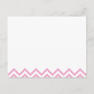 Tarjetas de notas planas personalizadas Chevron du