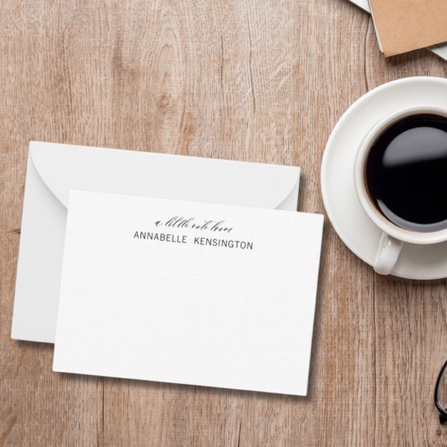 Tarjetas de notas simples y personalizadas minimal (Subido por el creador)